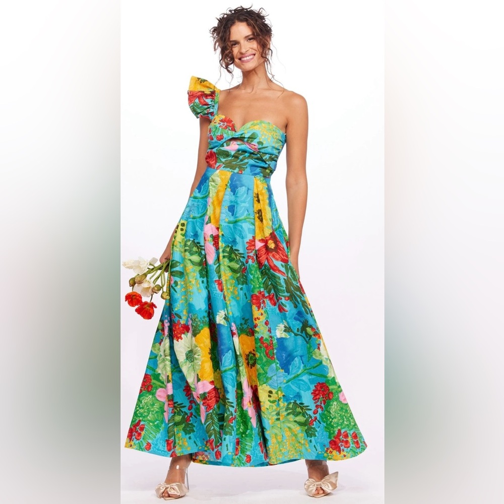 Eva Franco One-Shoulder Pleated Dress - Matisse
